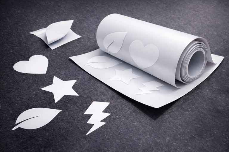 Adesivo com Recorte sem Impressão