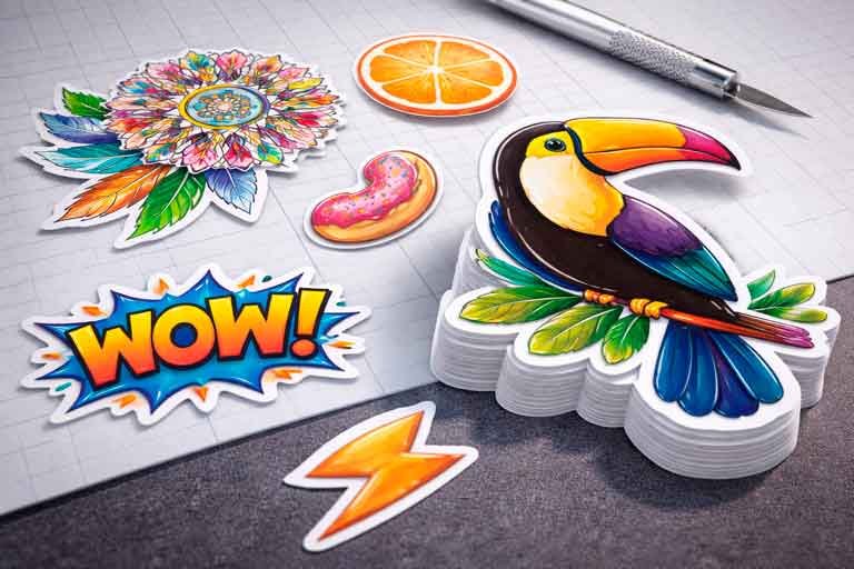 Adesivo com Recorte Especial